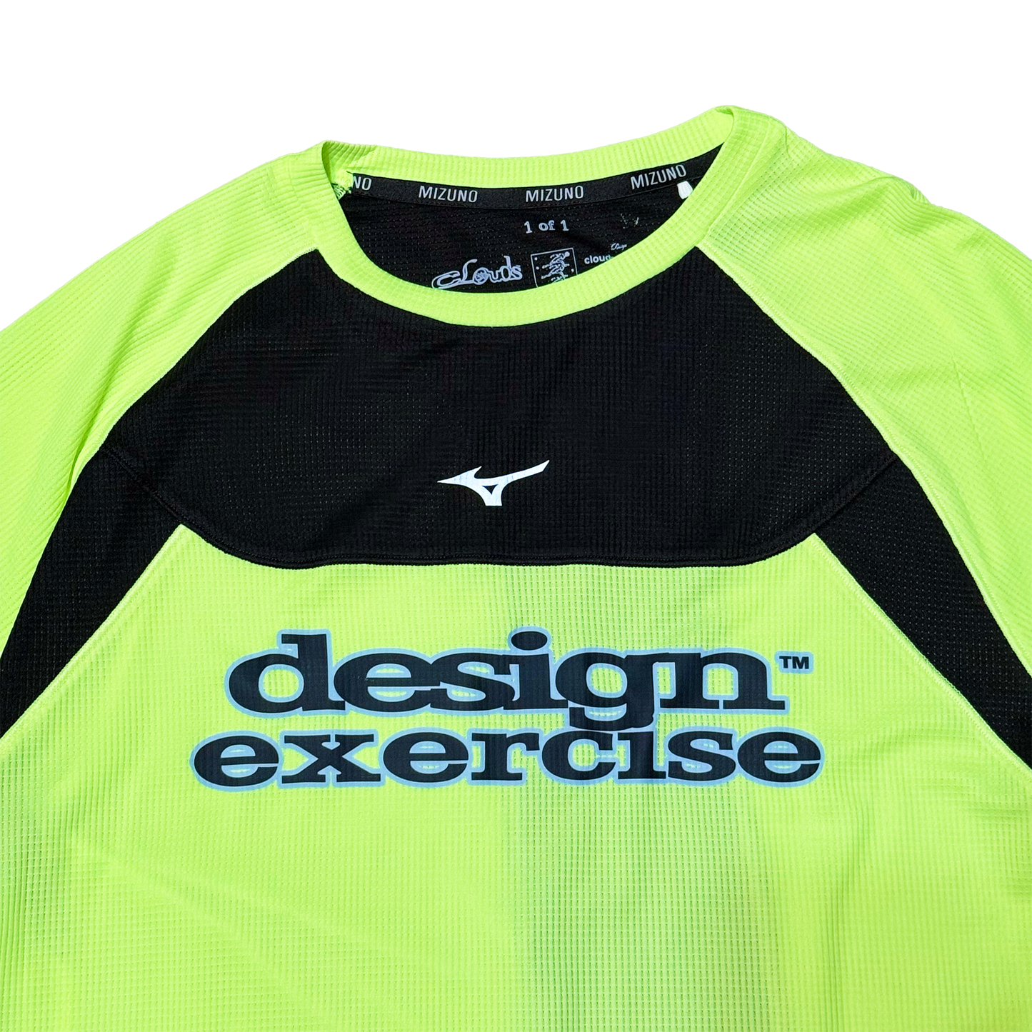 087 - One of None - D.E. Spellout in Neon Mizuno Blanks