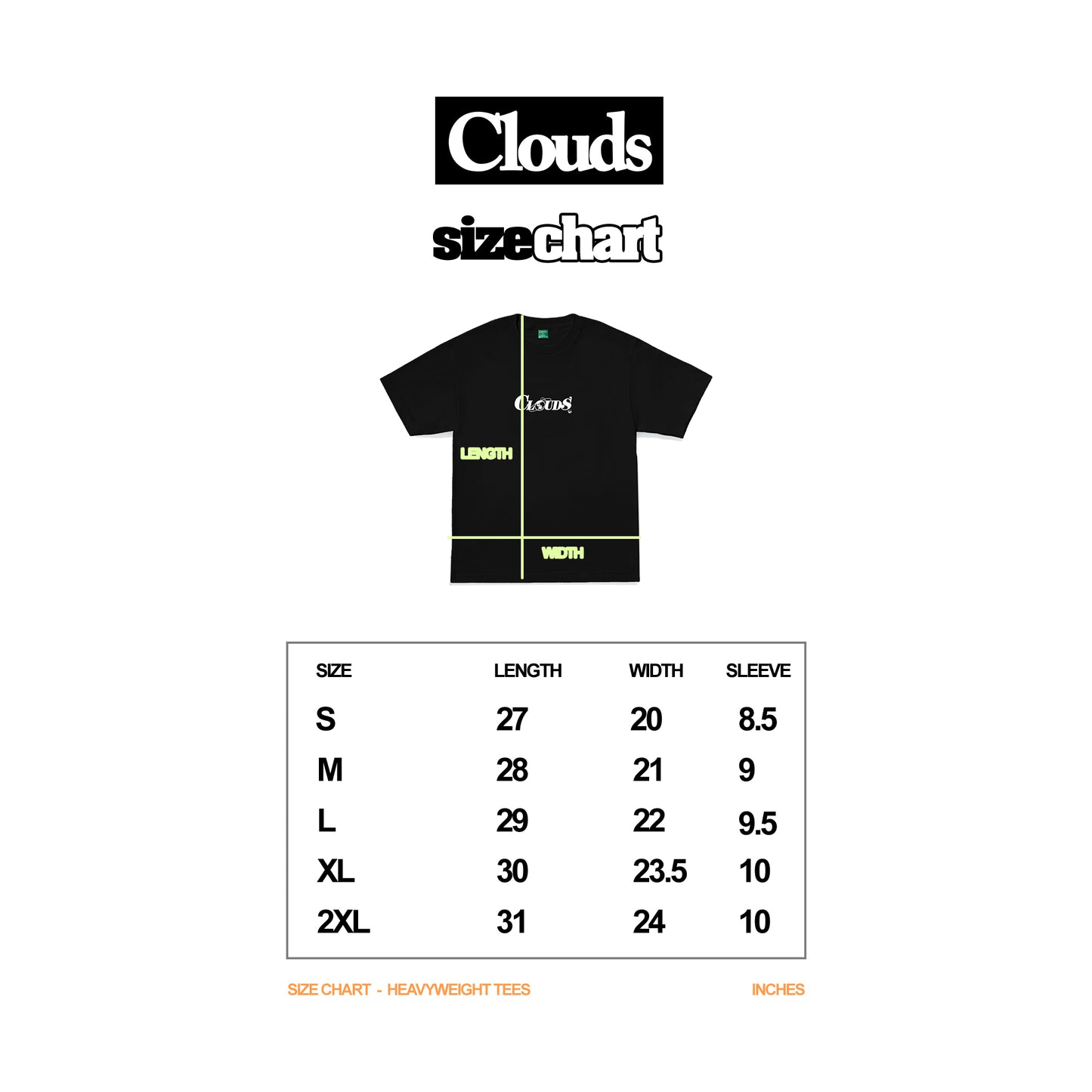 W-Script Spellout Tee