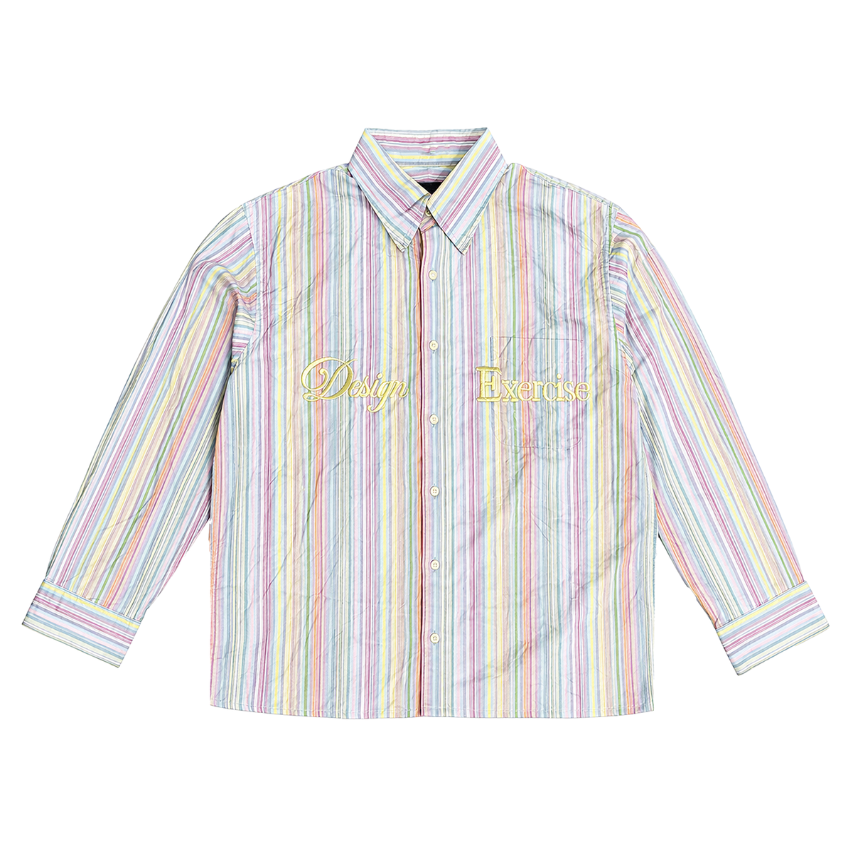 094- One of None - Multi Pastel L/S