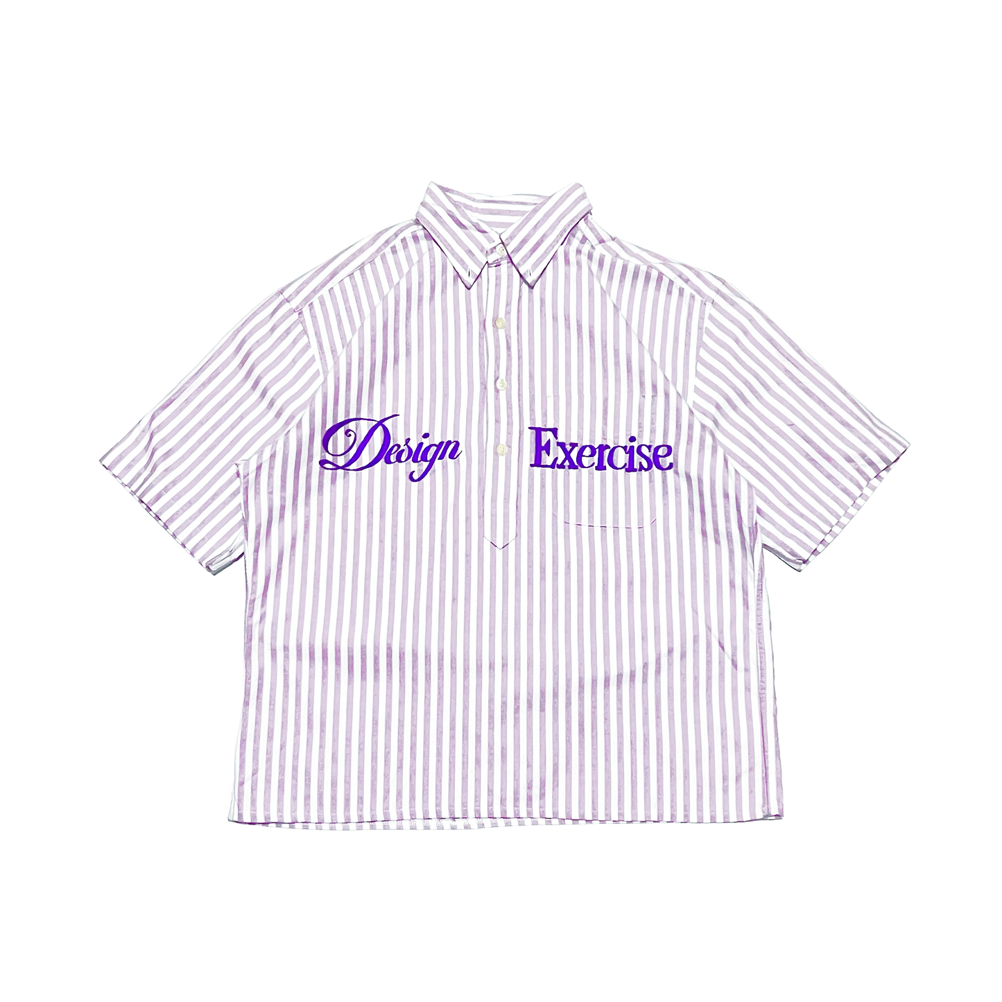 043 - One of None - Half Button Heavy Twill Polo