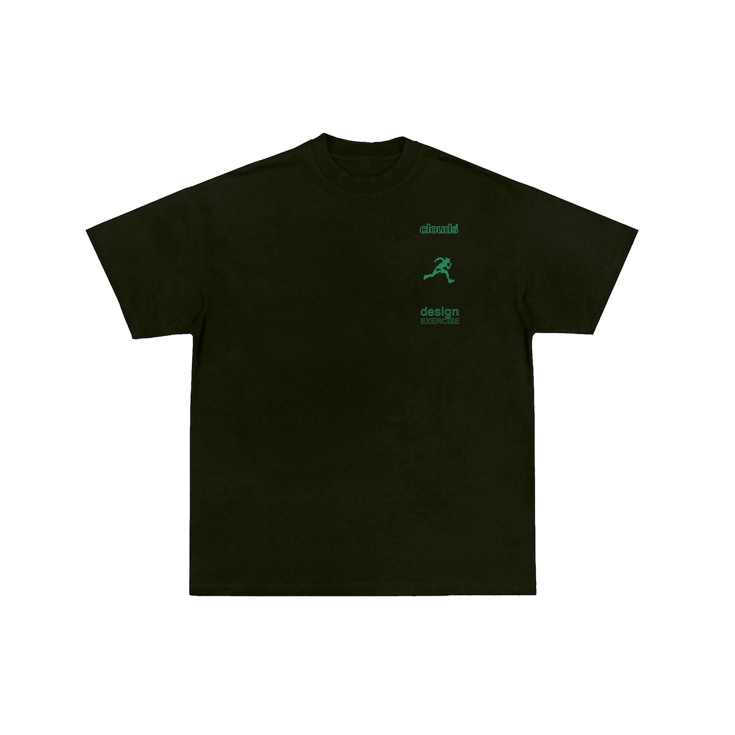 CLOUDS Iteration Tee - OG BLACK