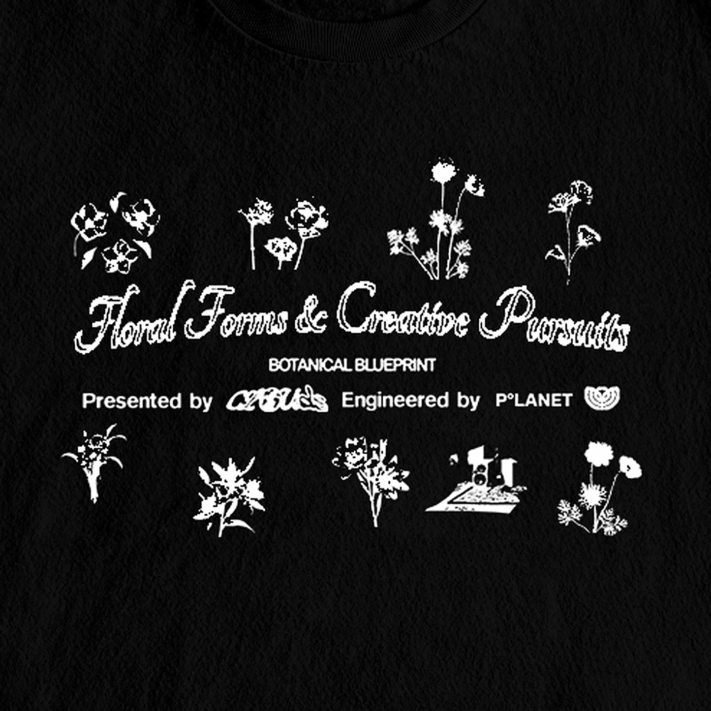 Floral Forms Tee - Planet x Orange Juice Asia Exclusive