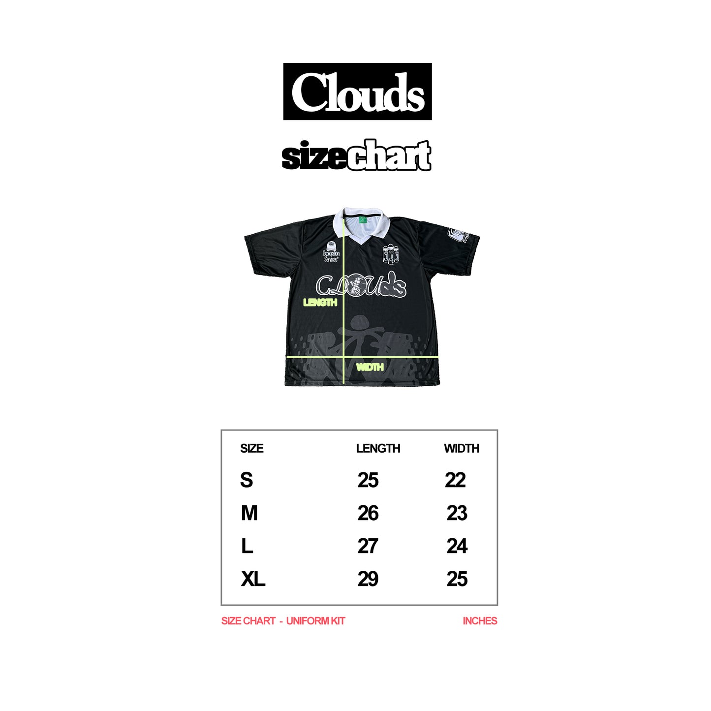 2024 Clouds Exploration Football Kit - Away