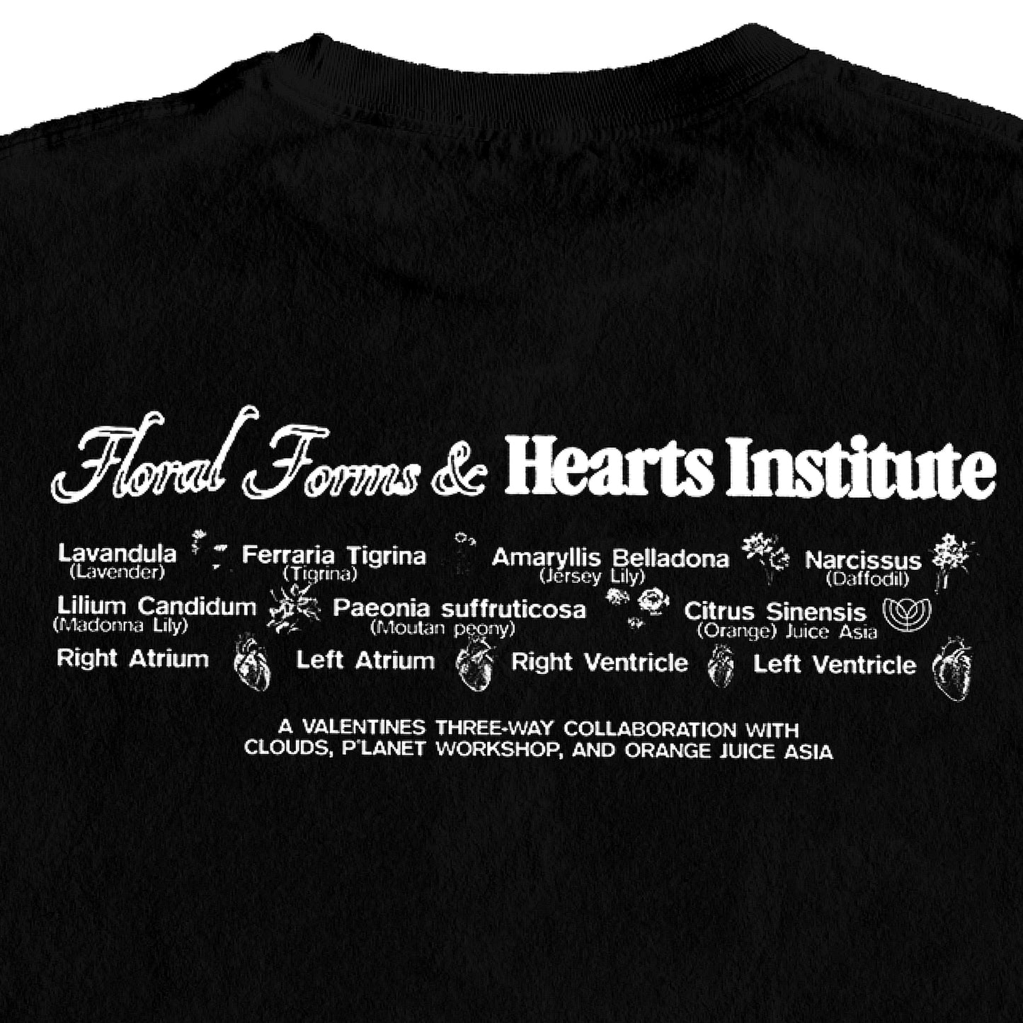 Hearts Institute Tee - Planet x Orange Juice Asia Exclusive