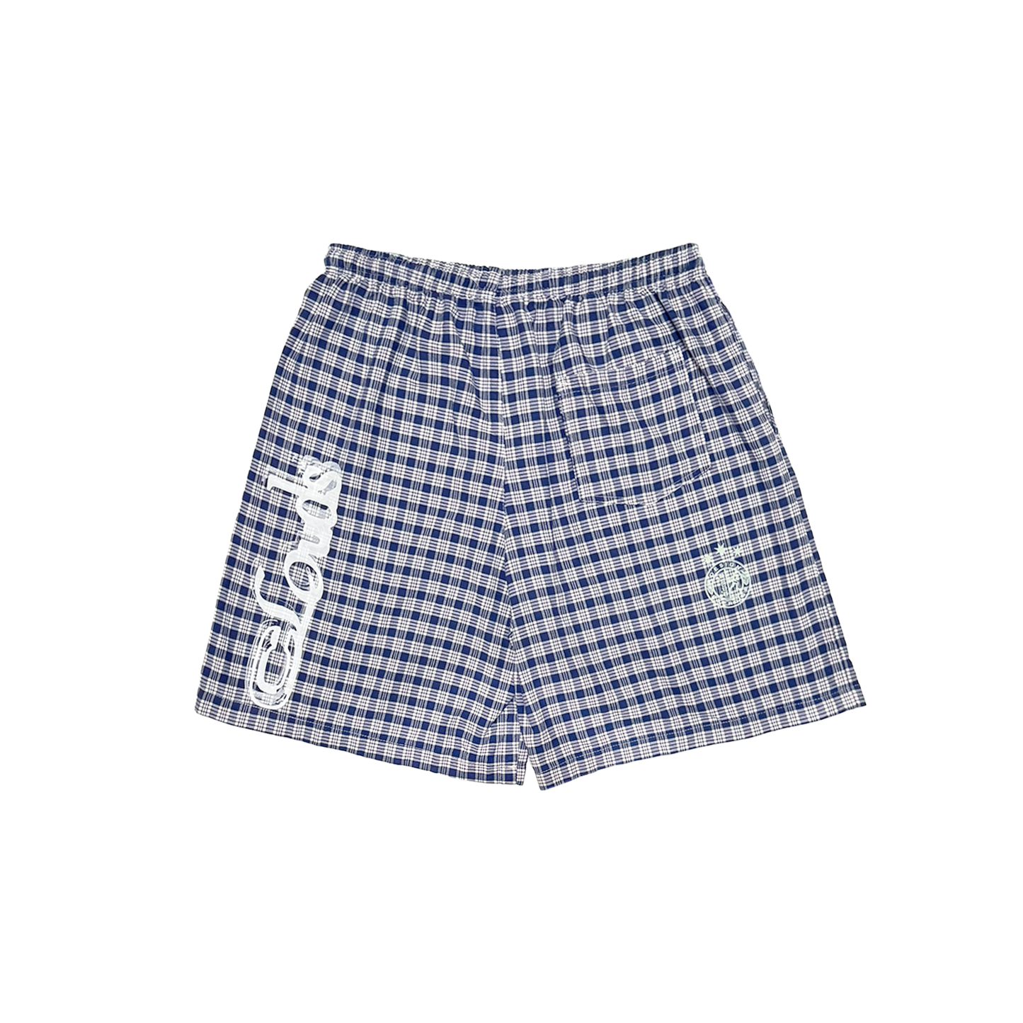 072 - One of None - Plaid Cotton Shorts 1 of 3
