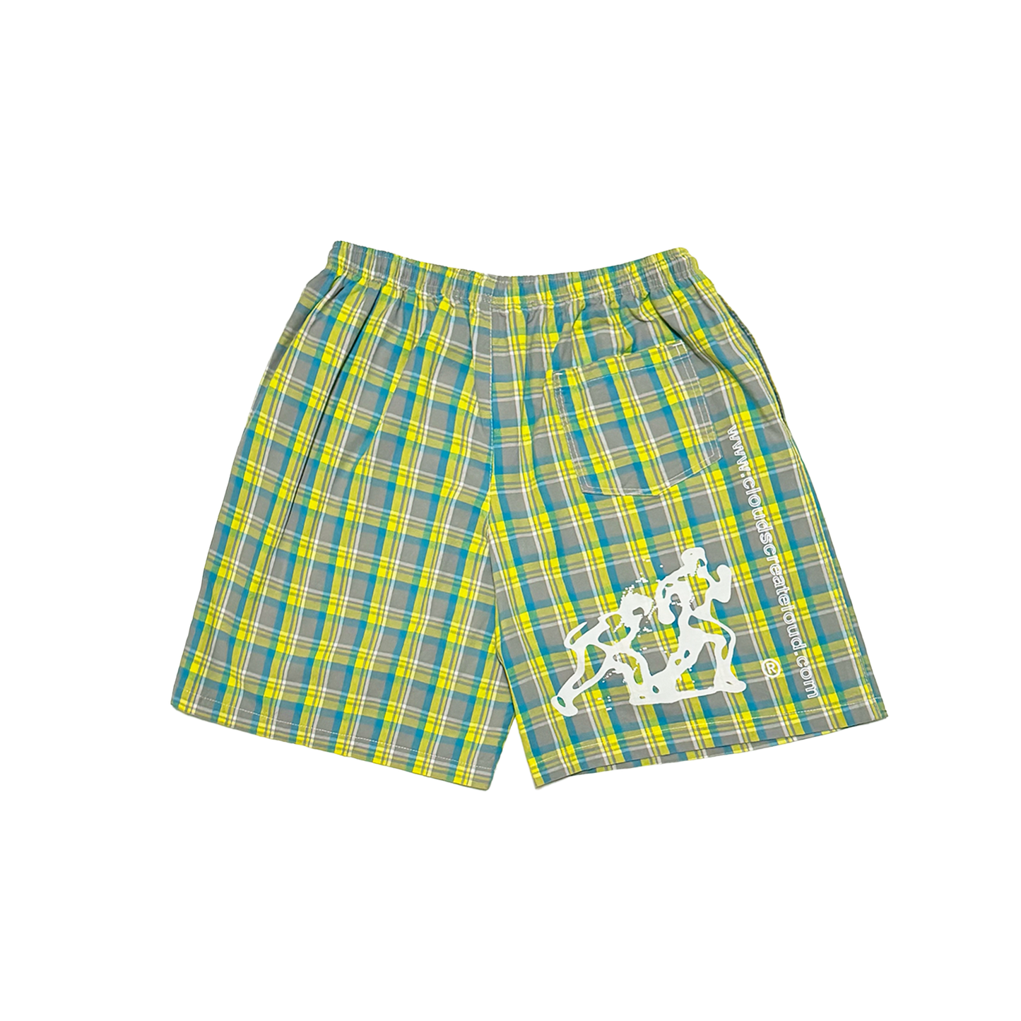 073 - One of None - Plaid Cotton Shorts 2 of 3