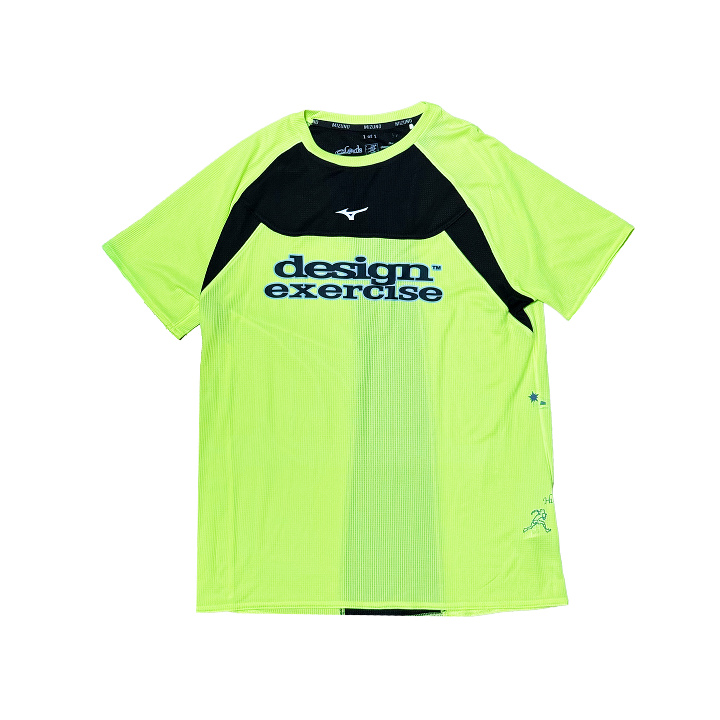 087 - One of None - D.E. Spellout in Neon Mizuno Blanks