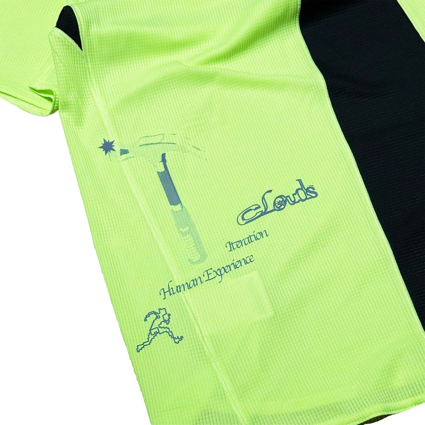 087 - One of None - D.E. Spellout in Neon Mizuno Blanks