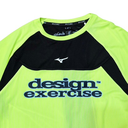 087 - One of None - D.E. Spellout in Neon Mizuno Blanks