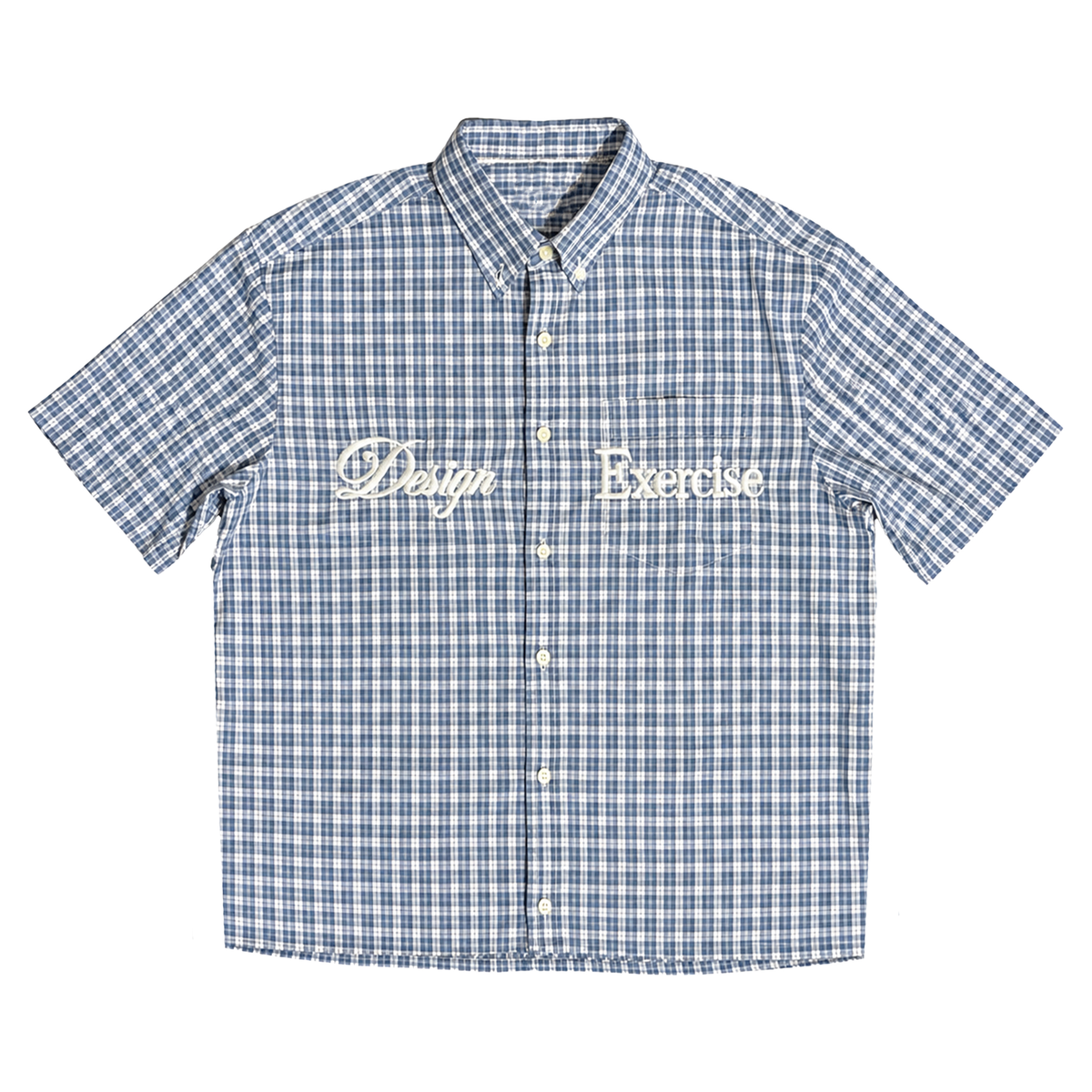 092- One of None - Classic Blue Plaid