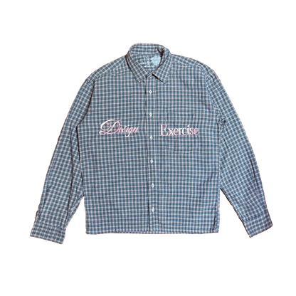 080 - One of None - Spruce Blue Cotton L/S