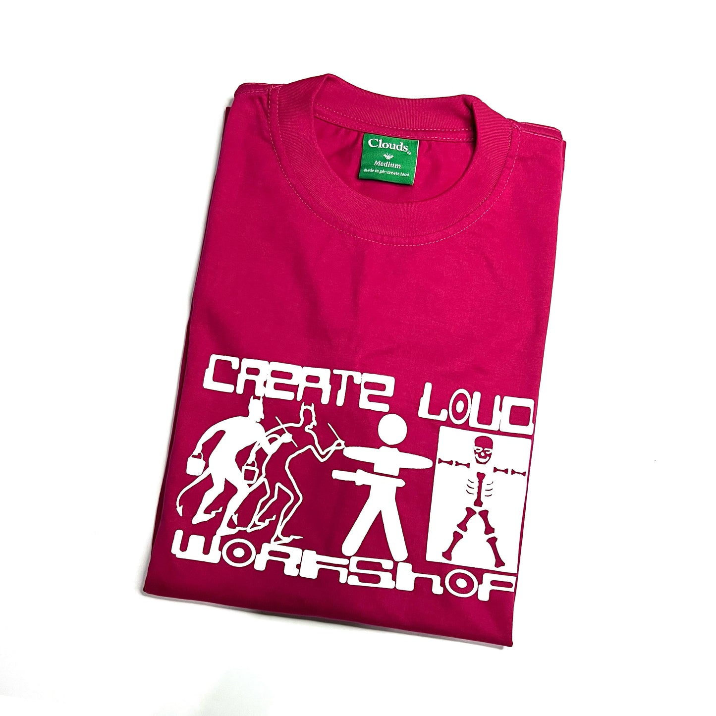 Workshop Tee (Hot Pink)