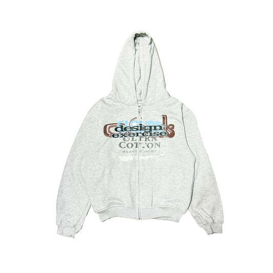 083 - One of None - Test Print Zip-Up