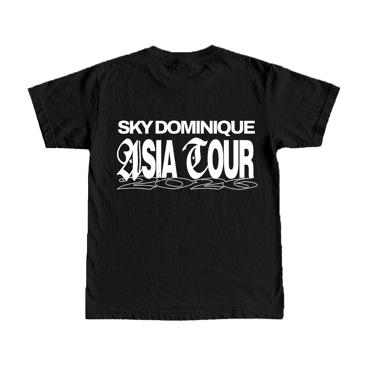 ASIA TOUR SOUVENIR TEE (Sky Dominique x CLOUDS)