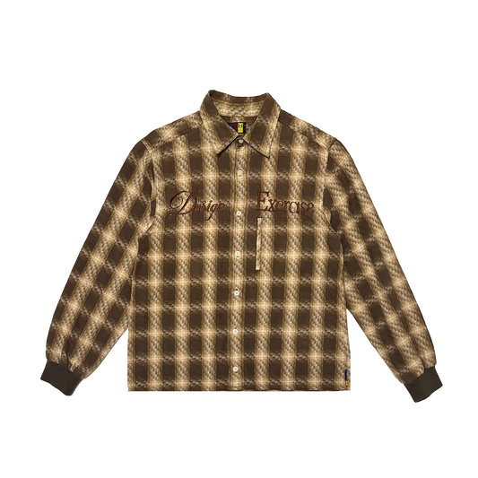 062 - One of None - Rare Plaid L/S Blank