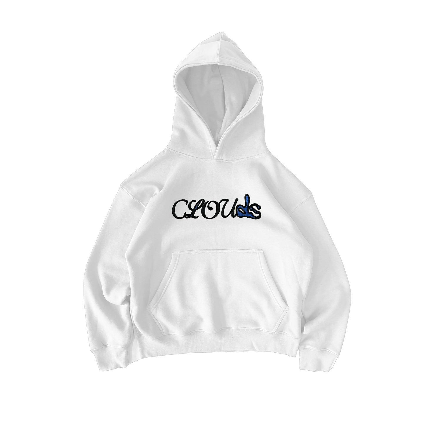 CALLIGRAPHY OG HOODIE - Frost White