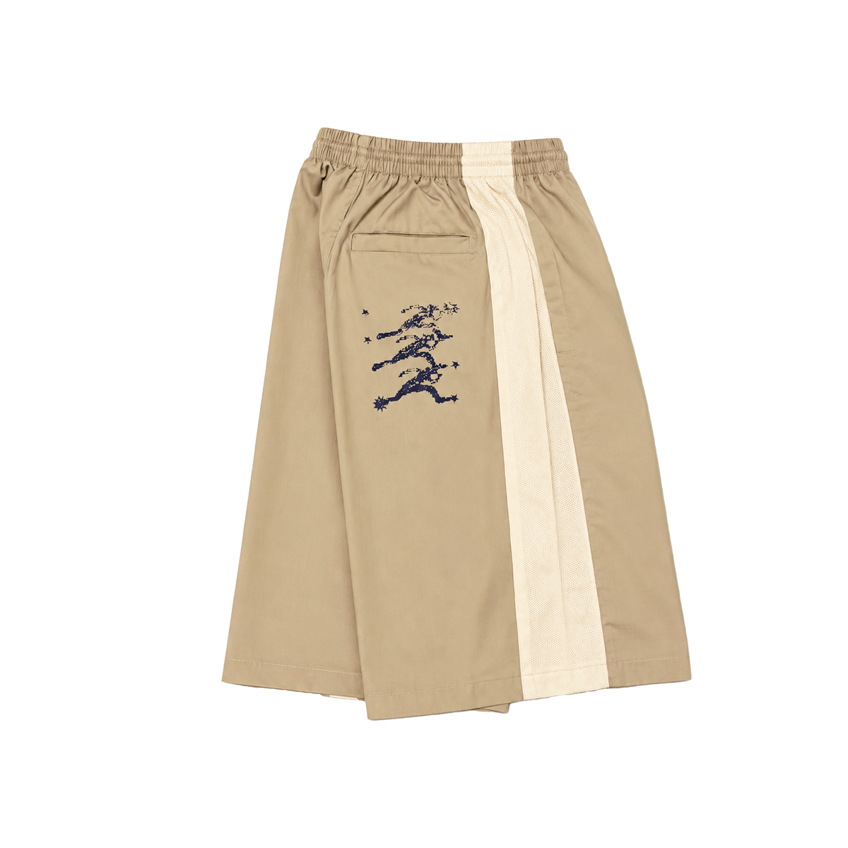 CLOUDS - CORE Capri short (Khaki)