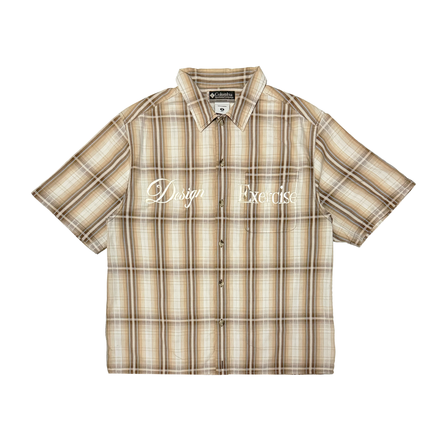 065 - One of None - Columbia Plaid Shortsleeves