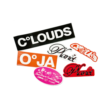 CLOUDS x Planet Workshop x Orange Juice Asia - STICKER PACK