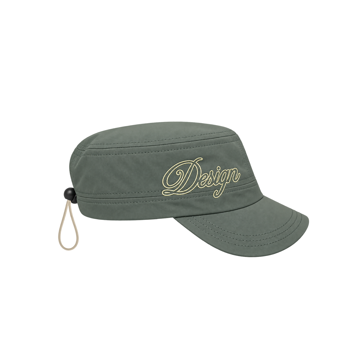 CLOUDS UNIFORM PILLBOX HAT - Nylon (Army Green)