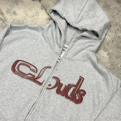 CLOUDS Core Logo Zip Up - Heather OG
