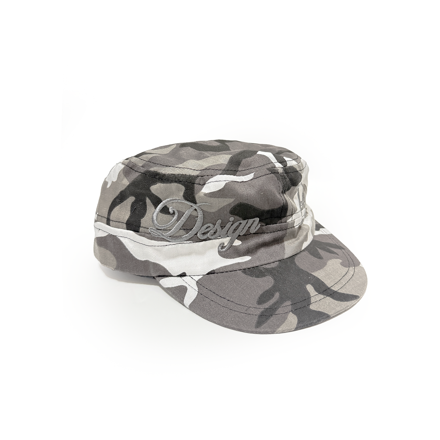 UNIFORM PILLBOX HAT - SNOW CAMOU