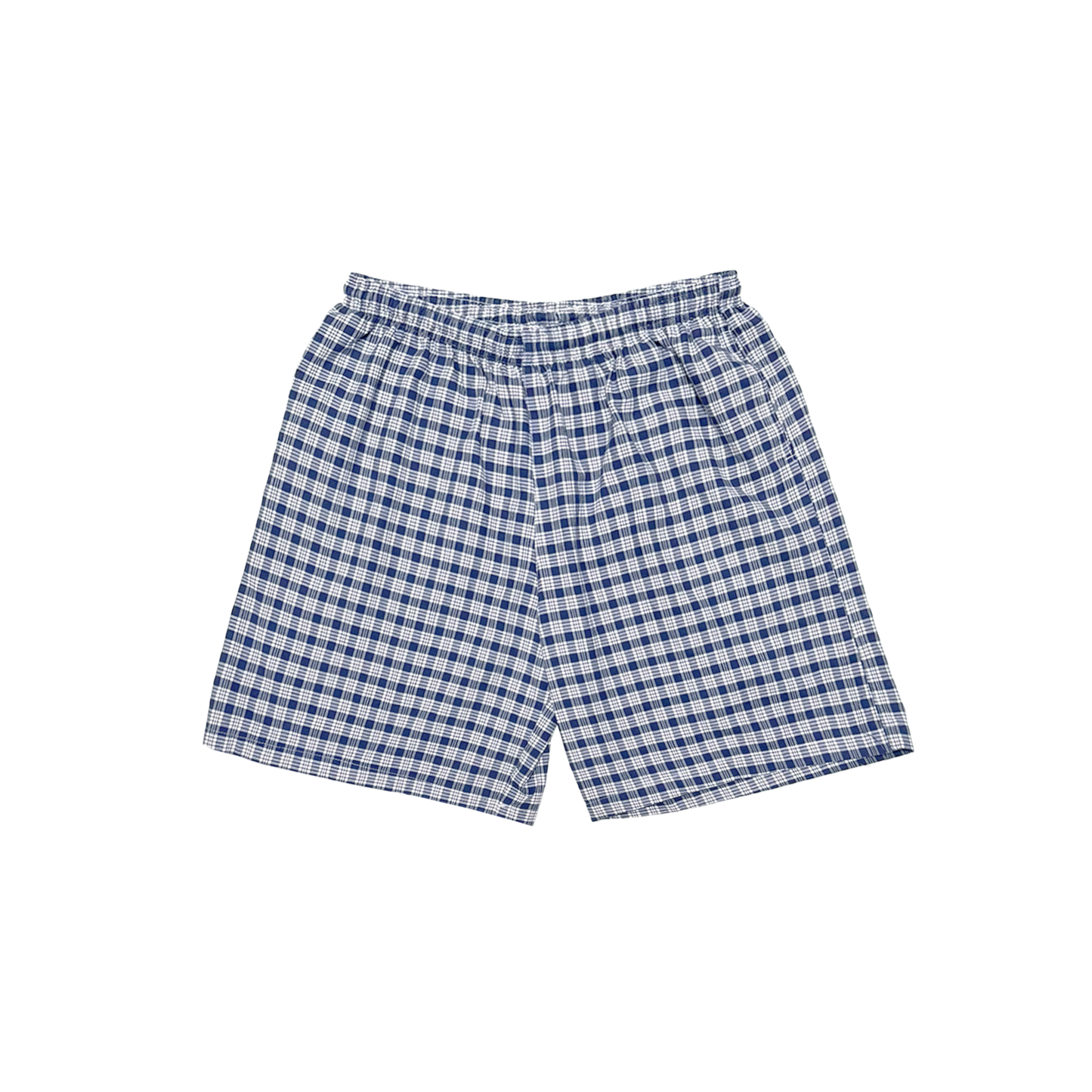 072 - One of None - Plaid Cotton Shorts 1 of 3