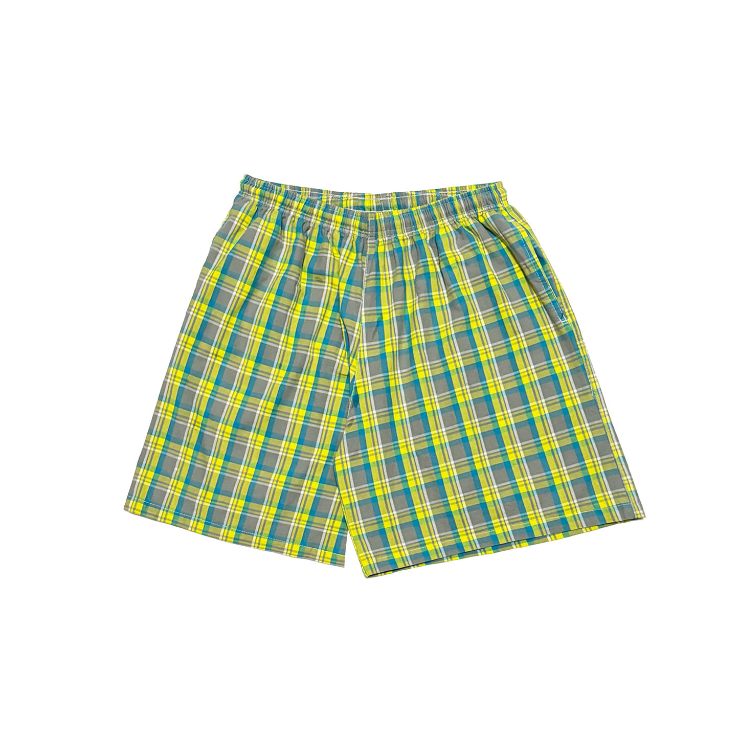 073 - One of None - Plaid Cotton Shorts 2 of 3