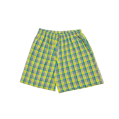 073 - One of None - Plaid Cotton Shorts 2 of 3