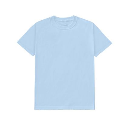 CLOUDS - Tri Logo Tee (Baby Blue)