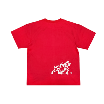 054 - One of None - Repurposed World Logo (Formula Red)