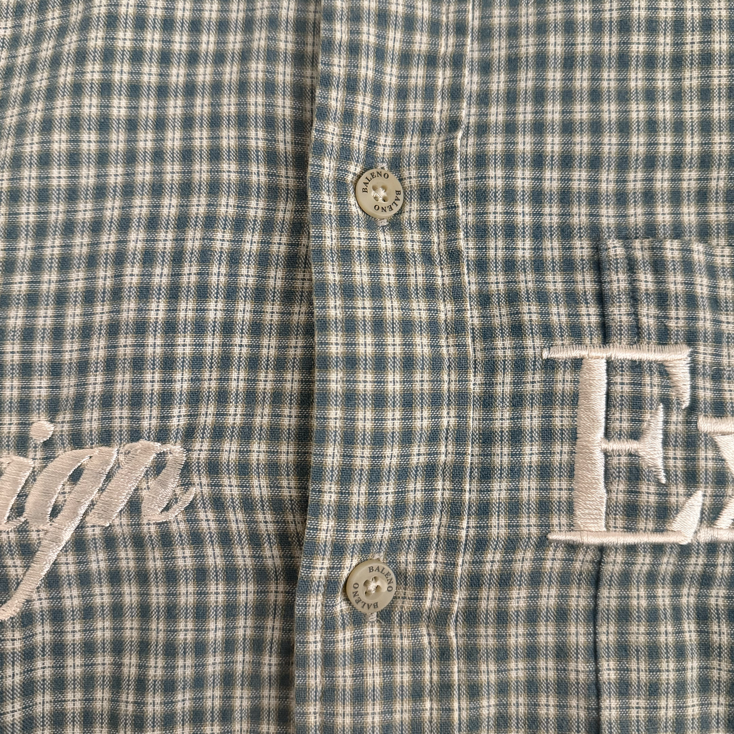 076 - One of None - Flat Green Vintage Plaid L/S