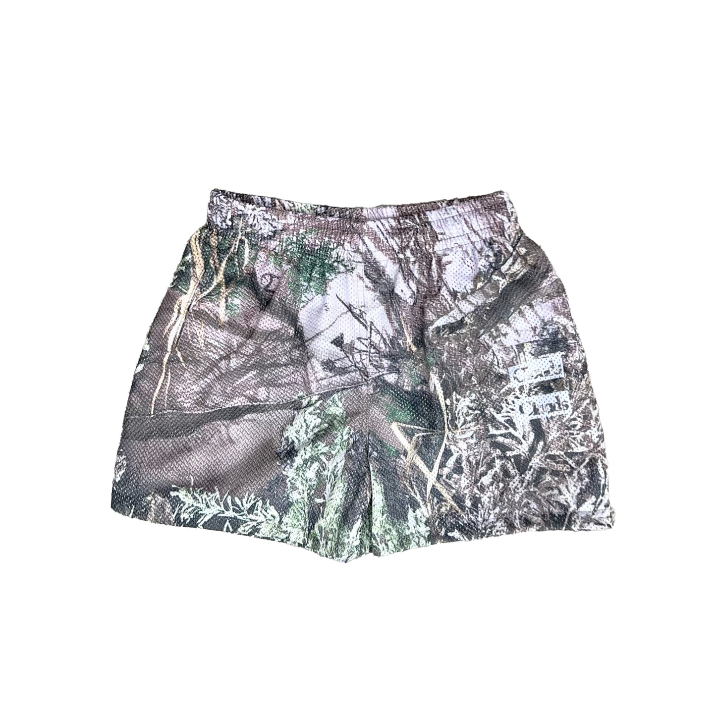 Vintage Woodland Camo Shorts