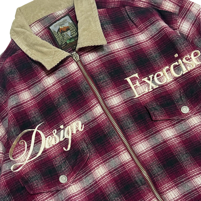 078 - One of None - Plaid Detroit Workwear