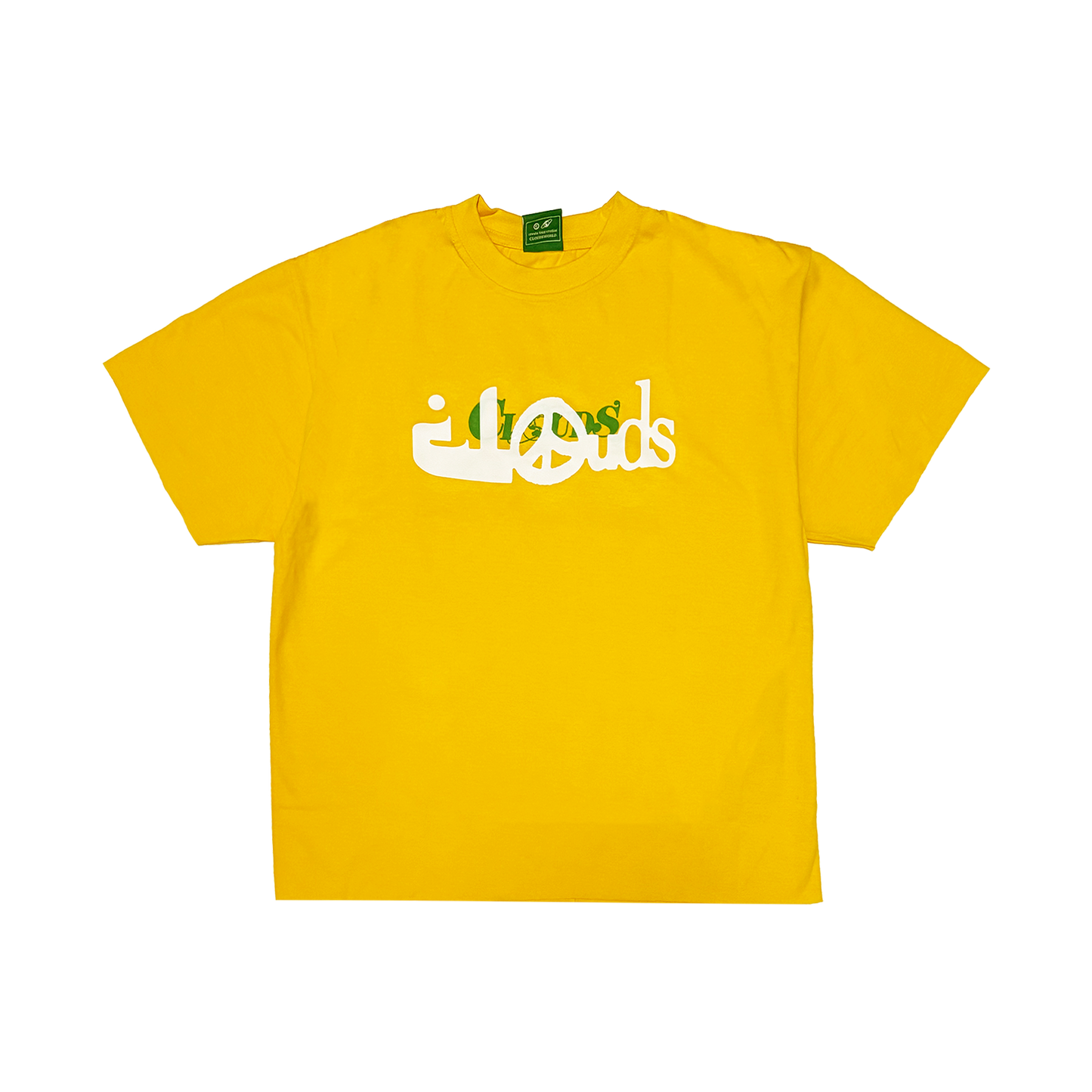 057 - One of None - Repurposed World Logo (Yellow)