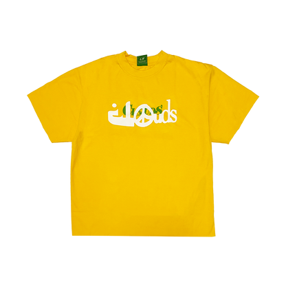 057 - One of None - Repurposed World Logo (Yellow)