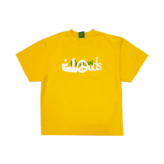 057 - One of None - Repurposed World Logo (Yellow)