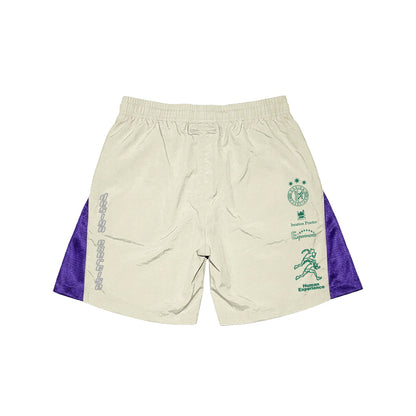BETA NYLON SHORTS V1 - EGGSHELL