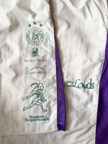 BETA NYLON SHORTS V1 - EGGSHELL