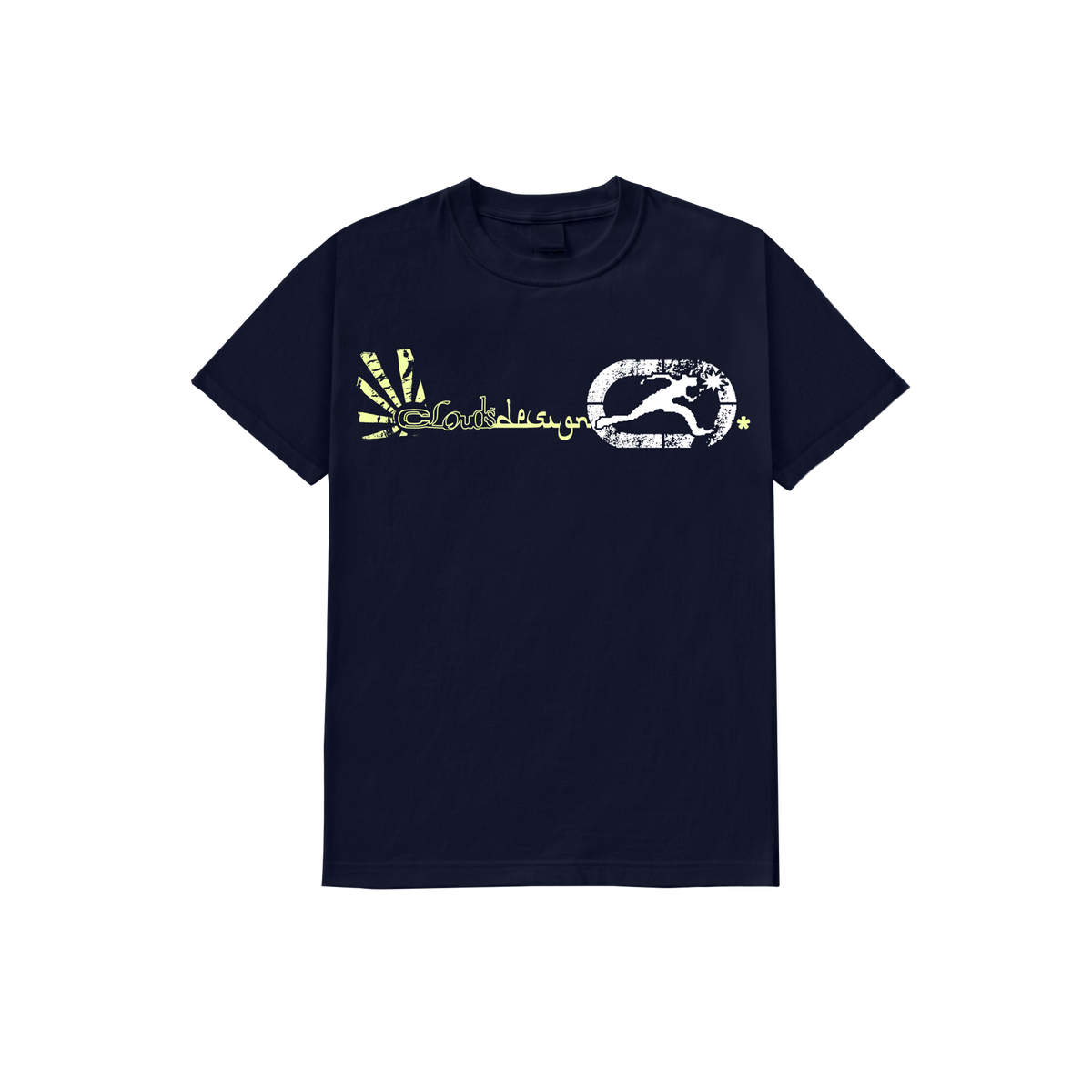 CLOUDS - Mascot Tee (Navy)