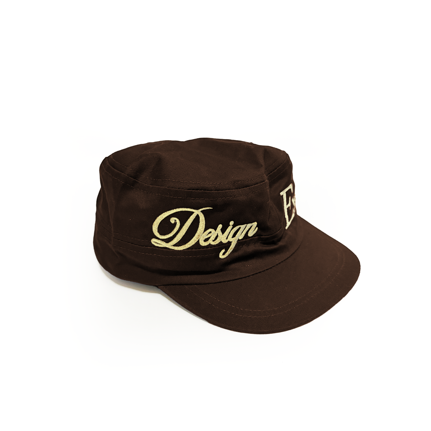 UNIFORM PILLBOX HAT - COCOA BROWN